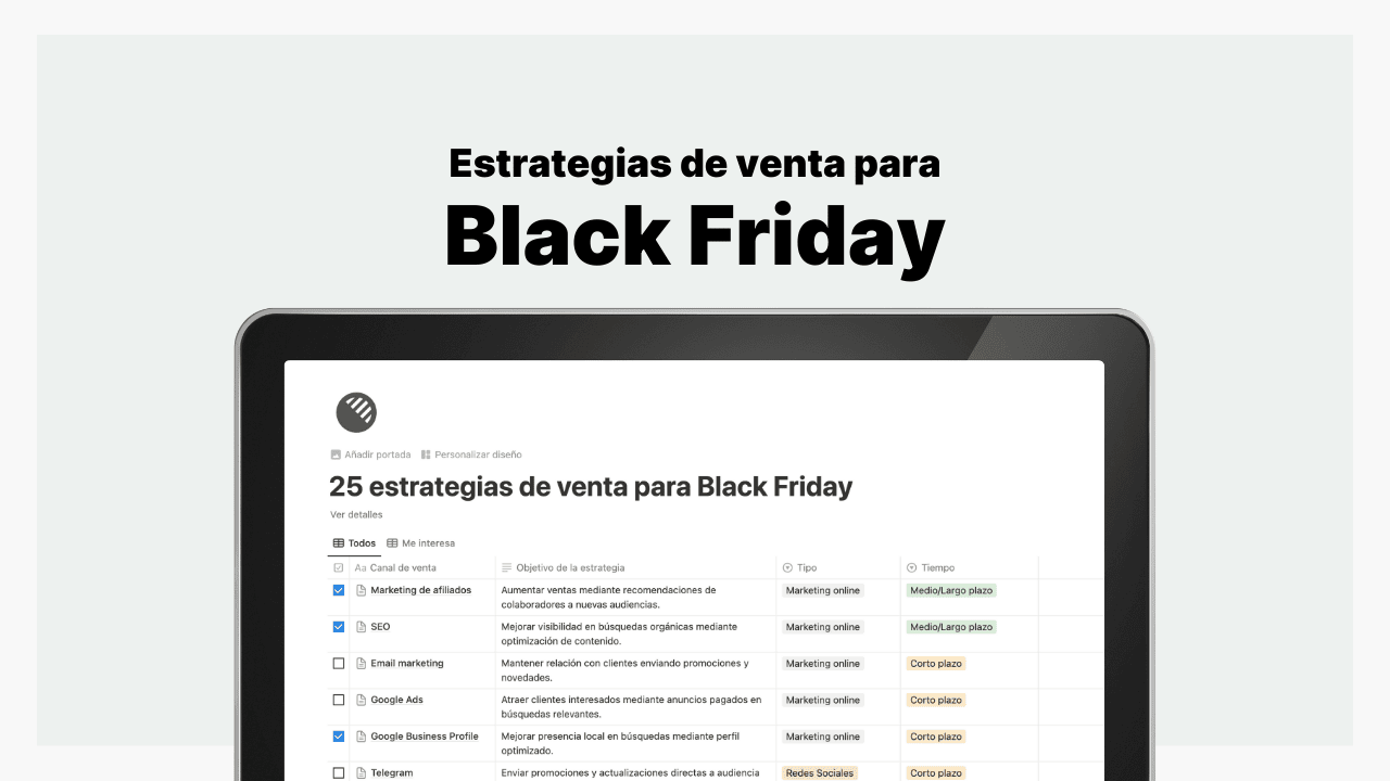 Estrategias de venta para Black Friday